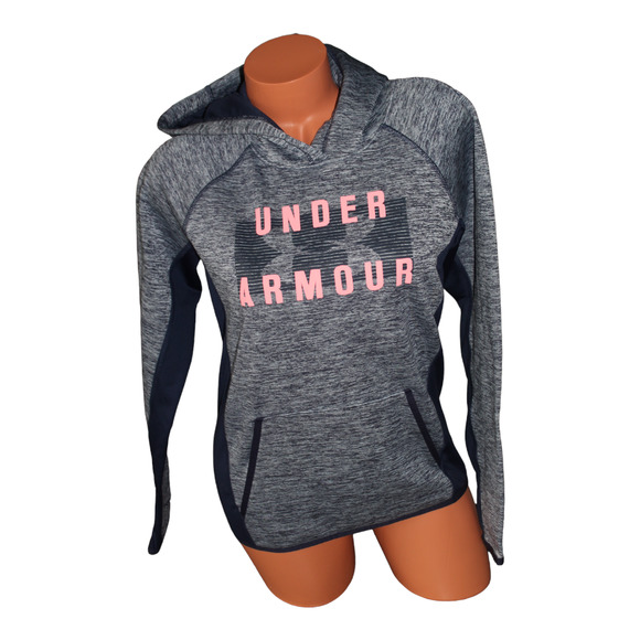 Under Armour‎ Sweatshirt Womans Size XS Loose Kangaroo Pocket - Picture 1 of 6